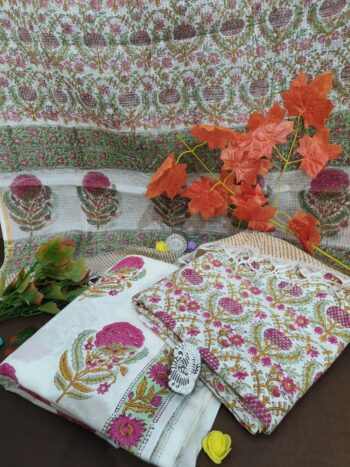KOTA DORIYA DUPATTA SUIT SET - 14