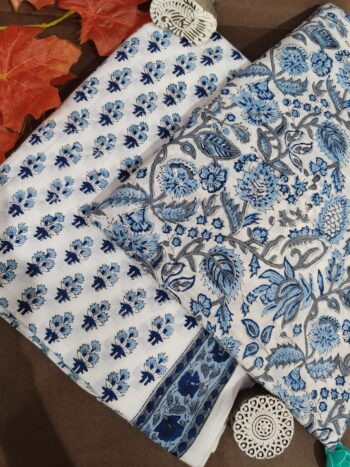 Chanderi Silk Dupta Suit Set 2