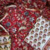 Traditional floral print fabric for ethnic outfits