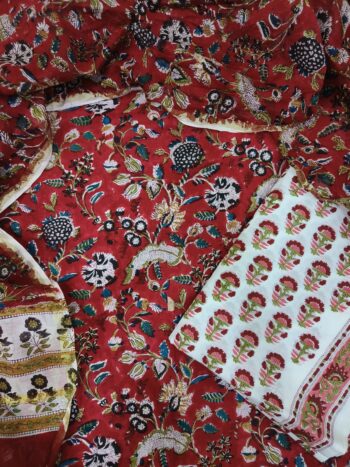 Chanderi Silk Dupta Suit Set 7