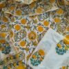 traditional block-printed designs suit set