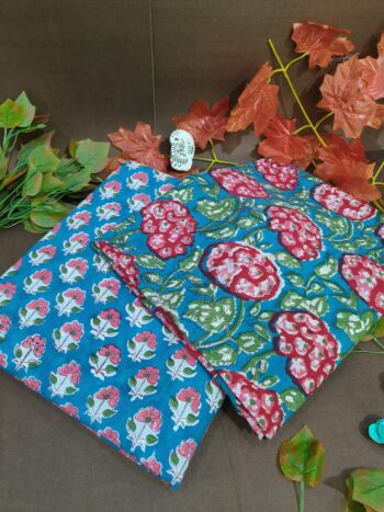 Chanderi Silk Dupta Suit Set 15