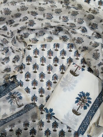 Chanderi Silk Dupta Suit Set 23