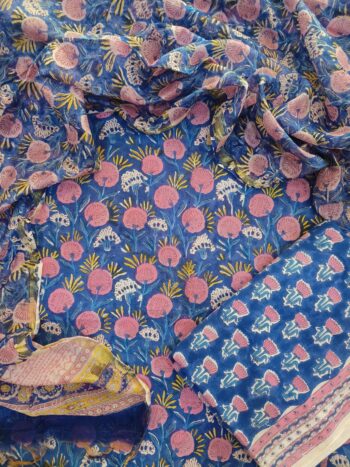 Chanderi Silk Dupta Suit Set 13