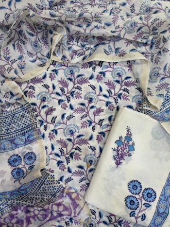 Chanderi Silk Dupta Suit Set 25