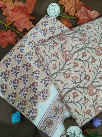 Chanderi Silk Dupta Suit Set 1