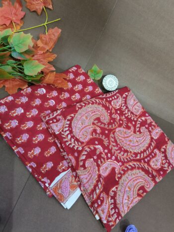 Chanderi Silk Dupta Suit Set 3