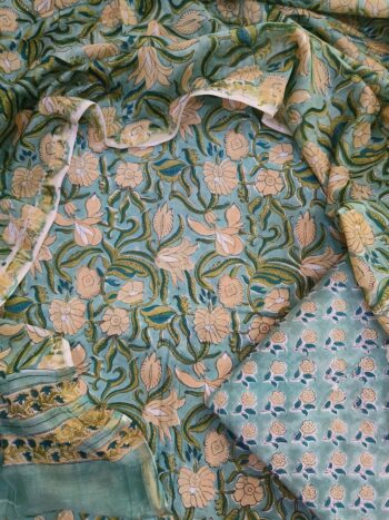 Chanderi Silk Dupta Suit Set 10