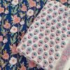 Smooth georgette fabric in vibrant colors