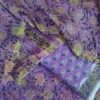 Colorful tie-dye cotton fabric for casual summer wear