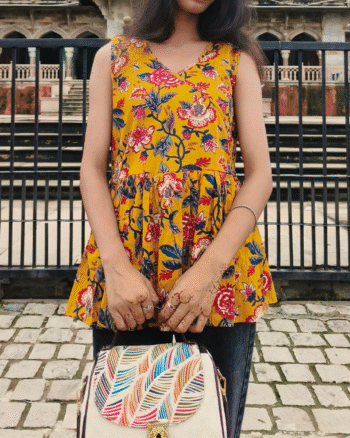 Heer– Vibrant Cotton Kurti