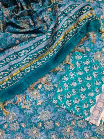 Chanderi Silk Dupta Suit Set