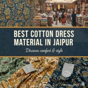 Best Cotton Dress Material in Jaipur