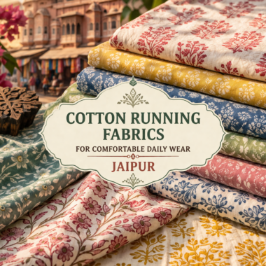 Cotton Running Fabrics for Comfortable Daily Wear – Jaipur