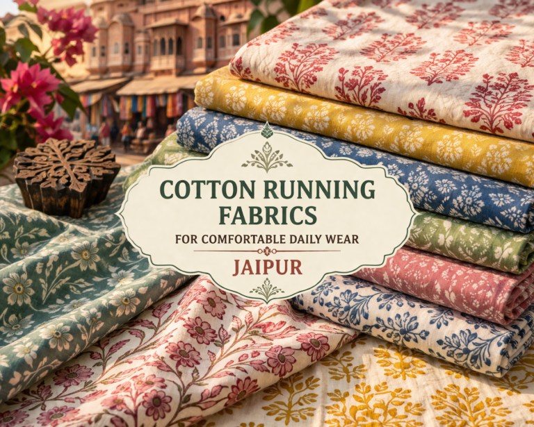 Cotton Running Fabrics for Comfortable Daily Wear – Jaipur