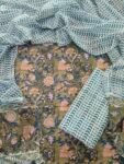 Hand block printed cotton suit set